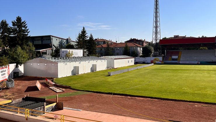 Atatürk Stadyumu’nda son durum