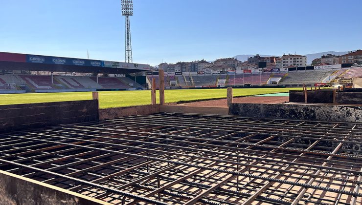 Stadyum’da çalışmalar hız kazandı