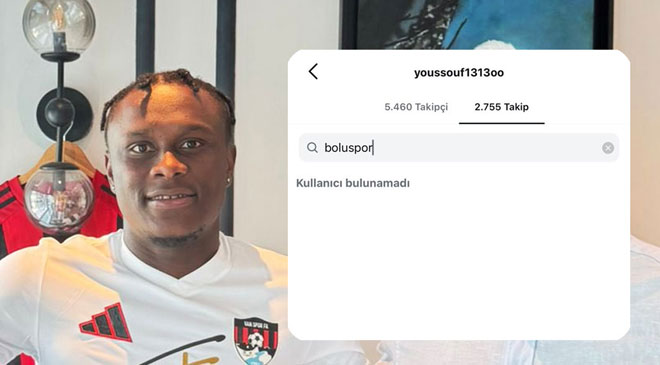 Yeni formasını giydi, Boluspor’u sildi!